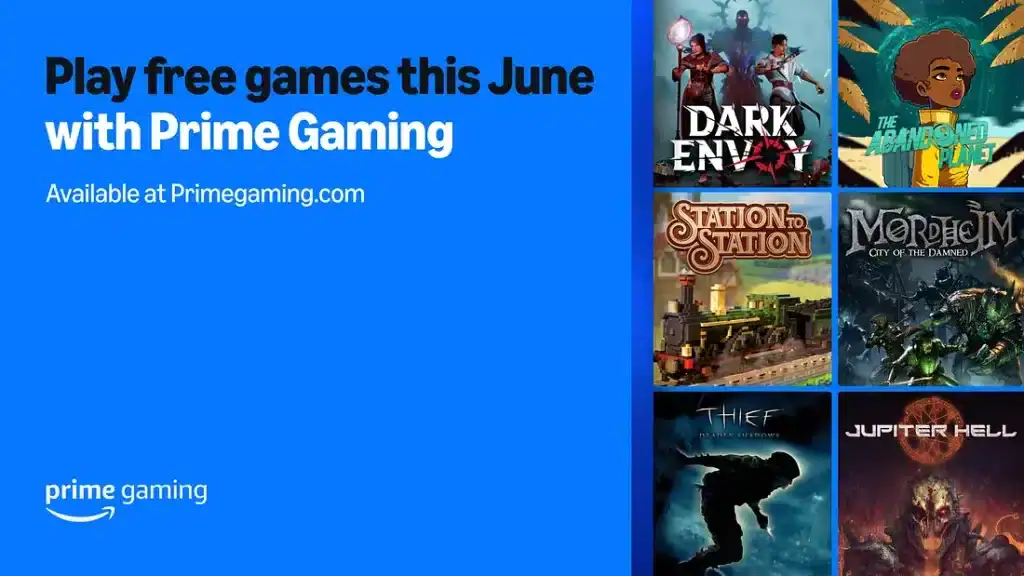 Veja os lançamentos do amazon prime gaming em junho de 2025 Muitos jogos disponíveis nos lançamentos do amazon prime gaming em junho de 2025