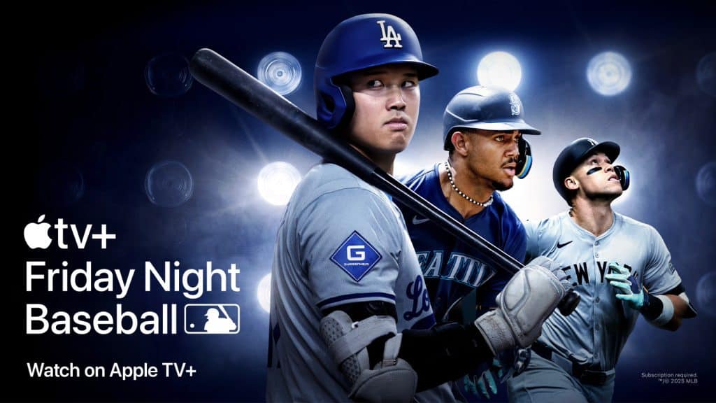 Cena de propaganda de noite de beisebol ao vivo