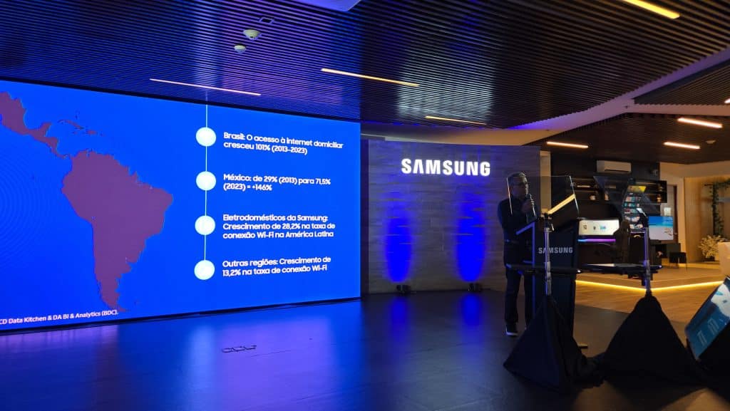 Bespoke AI: Samsung Showcases Connected Home Products in Mexico Smart appliance data in Brazil presented by Samsung