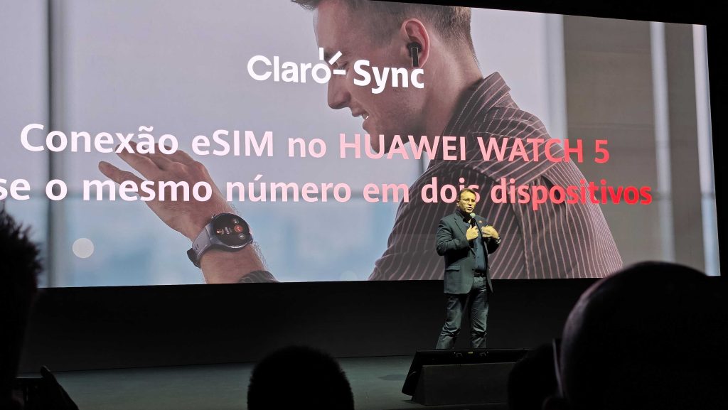 Huawei, Brezilya'da Watch 5, Watch Fit 4 ve 4 Pro'yu piyasaya sürdü Huawei etkinliğinde Claro senkronizasyonu