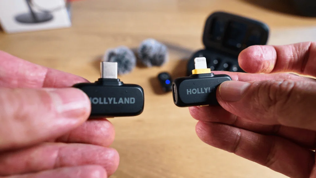 Review: hollyland lark a1, o kit de microfones sem fio com melhor custo-benefício de 2025 Microfone hollyland lark a1 android e ios