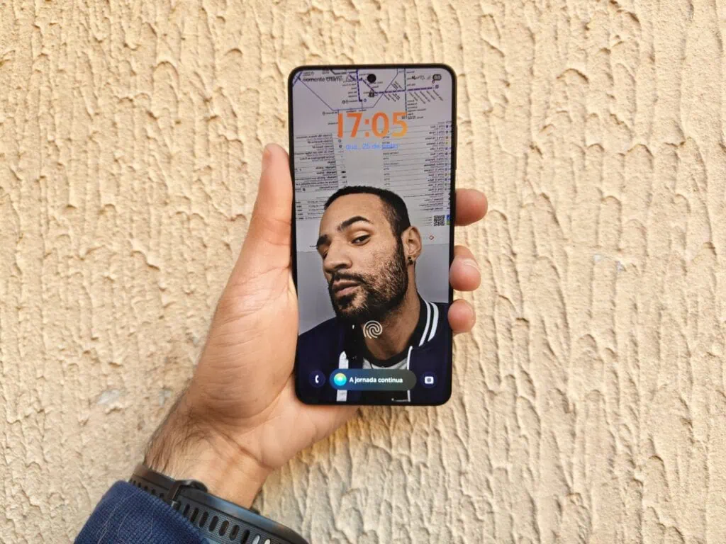 Review: galaxy s25 edge vai fazer você desejar um smartphone ultrafino Tela do galaxy s25 edge