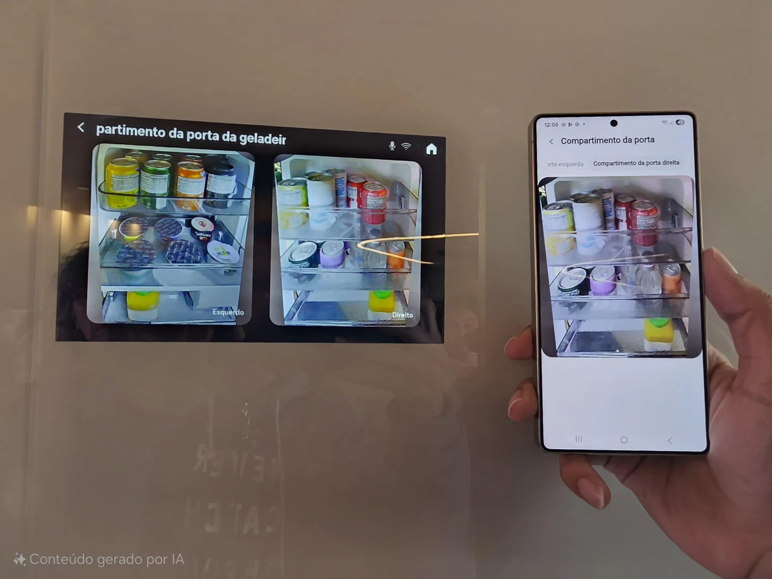 Samsung launches refrigerator that recognizes food with camera in Brazil AI Food Control in Samsung Bespoke AI Refrigerator