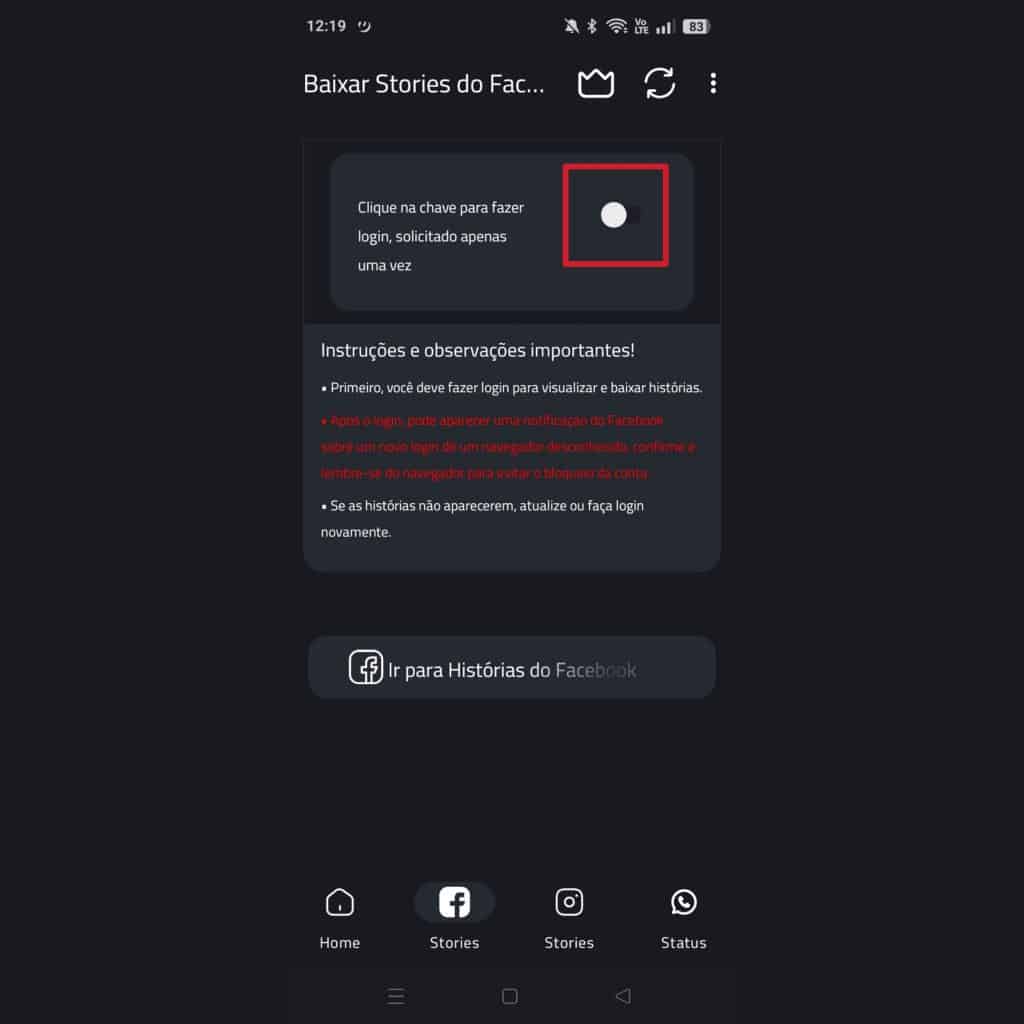 Como baixar vídeos do facebook (e stories também) Aplicativo para baixar stories do facebook