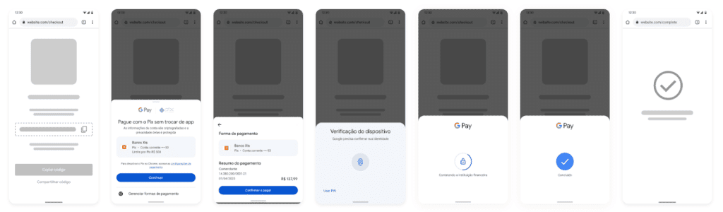 Pix no chrome anunciado no google for brasil 2025