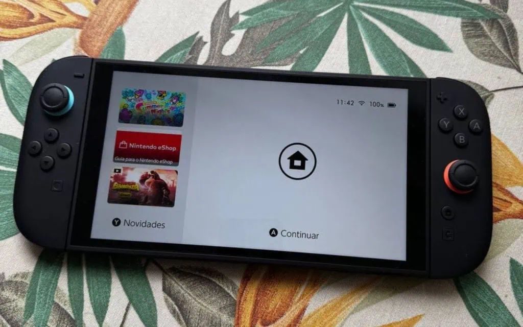 Review: novo nintendo switch 2 vale a pena? Novo nintendo switch 2 no modo portátil