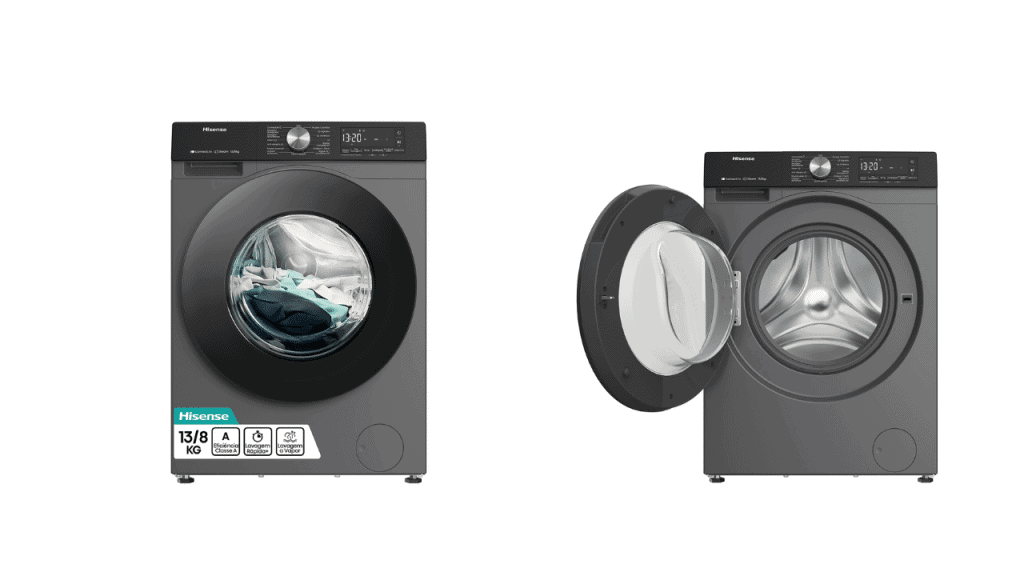 Hisense mostra produtos que vão chegar ao brasil em 2025 Lava e seca hisense
