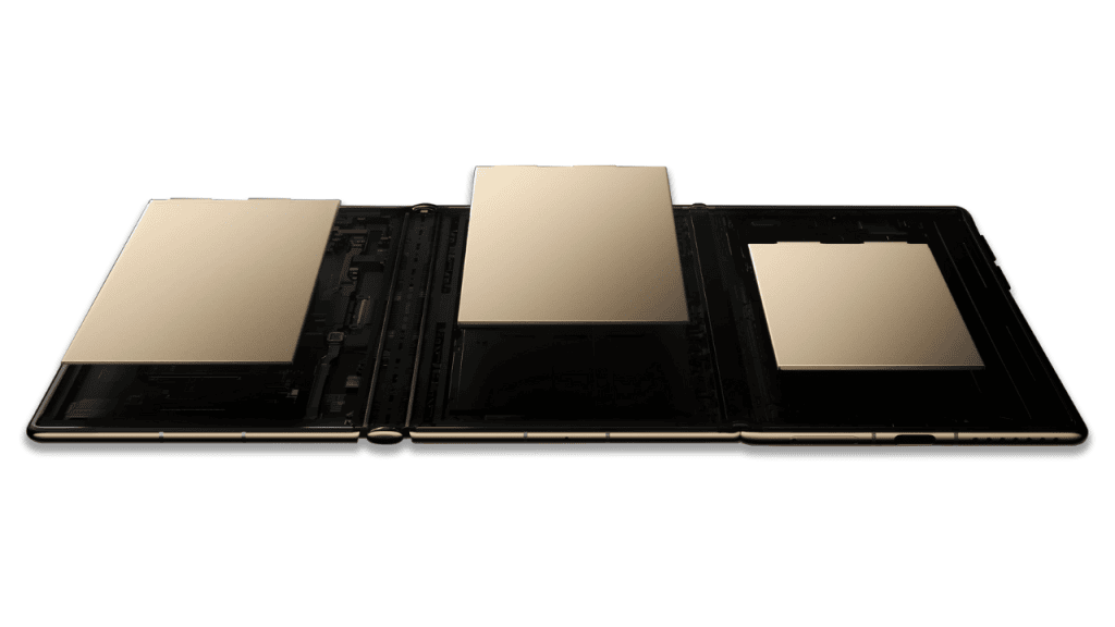 مع Mate X6 وMate XT Ultimate Design، هواوي تطلق الهواتف الذكية المتميزة مرة أخرى في البرازيل بطاريات Huawei Mate XT بتصميمها المتميز