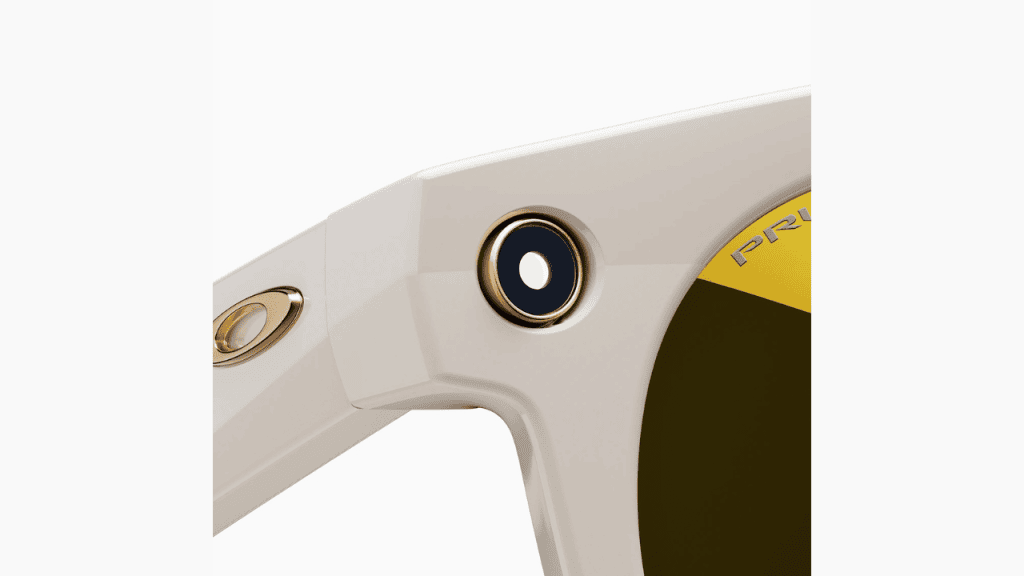 Oakley meta é anunciado com bateria de 8h e gravação de vídeo em 3k Câmera do óculos meta x oakley