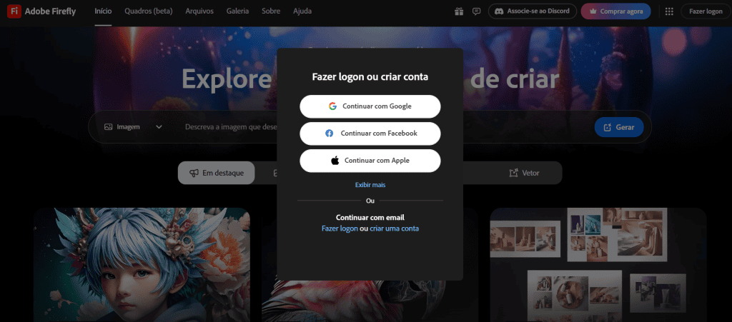 Como usar o adobe firefly para criar imagens e vídeos com ia