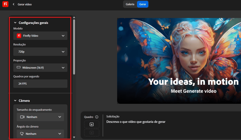 Como usar o adobe firefly para criar imagens e vídeos com ia