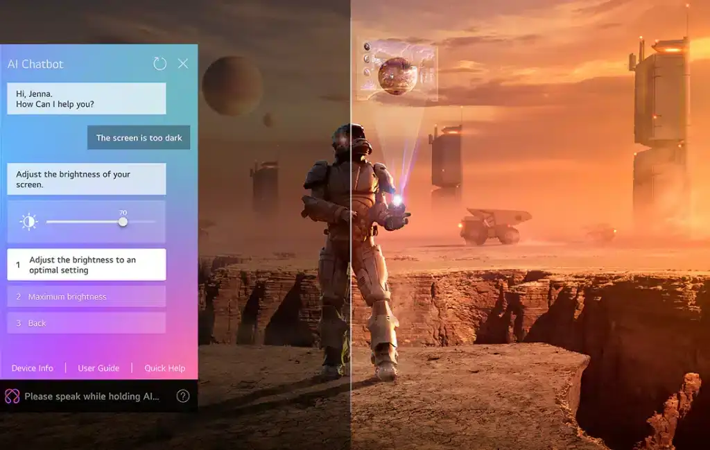 Lg mostra as novas smart tvs da linha 2025. Veja os modelos Chatbot ai de smart tvs lg