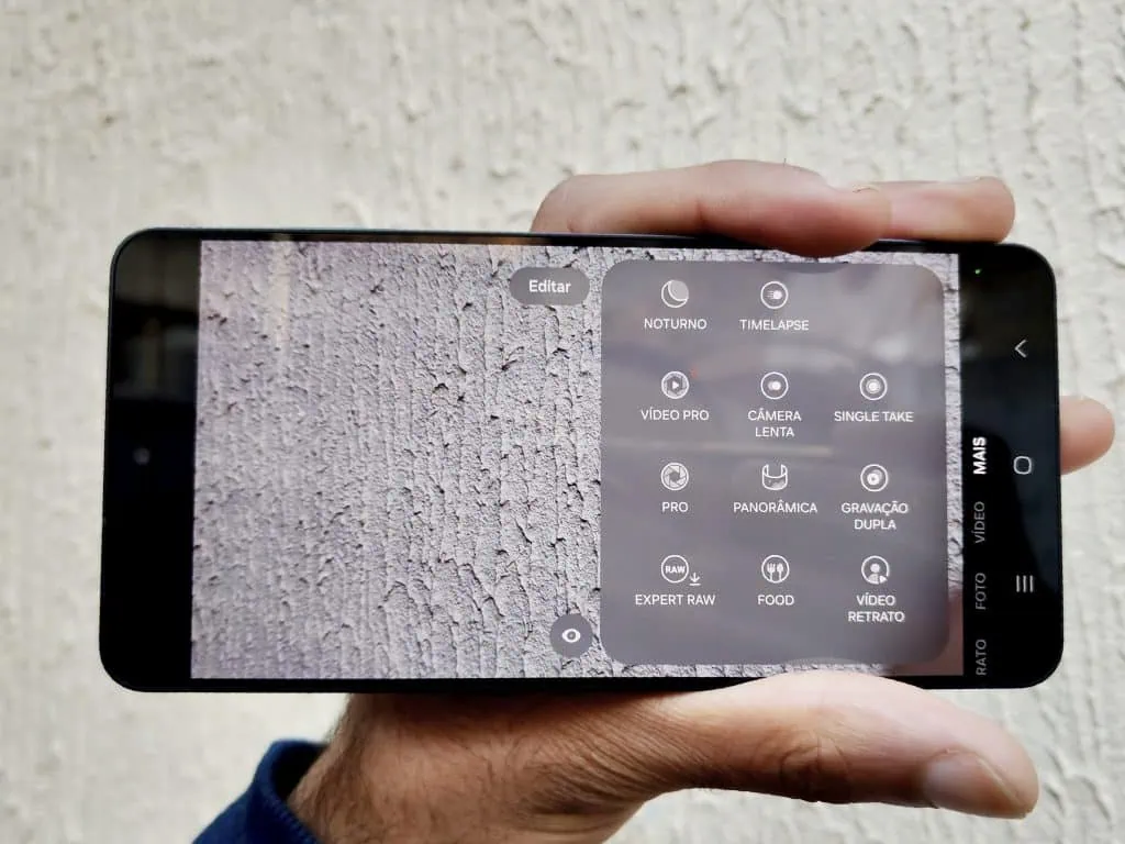 Review: galaxy s25 edge vai fazer você desejar um smartphone ultrafino Modos de captura do galaxy s25 edge