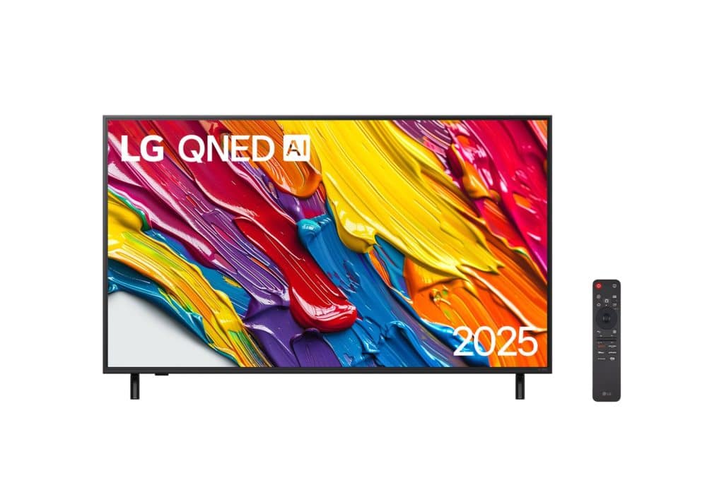 LG memamerkan TV pintar baru dari lini 2025. Lihat modelnya TV pintar lg qned ai 4k qned82