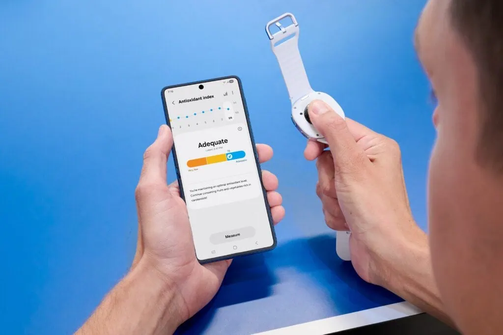 Galaxy unpacked: watch8, watch8 classic e watch ultra 2025 são lançados Sensor traseiro para saúde no galaxy watch8