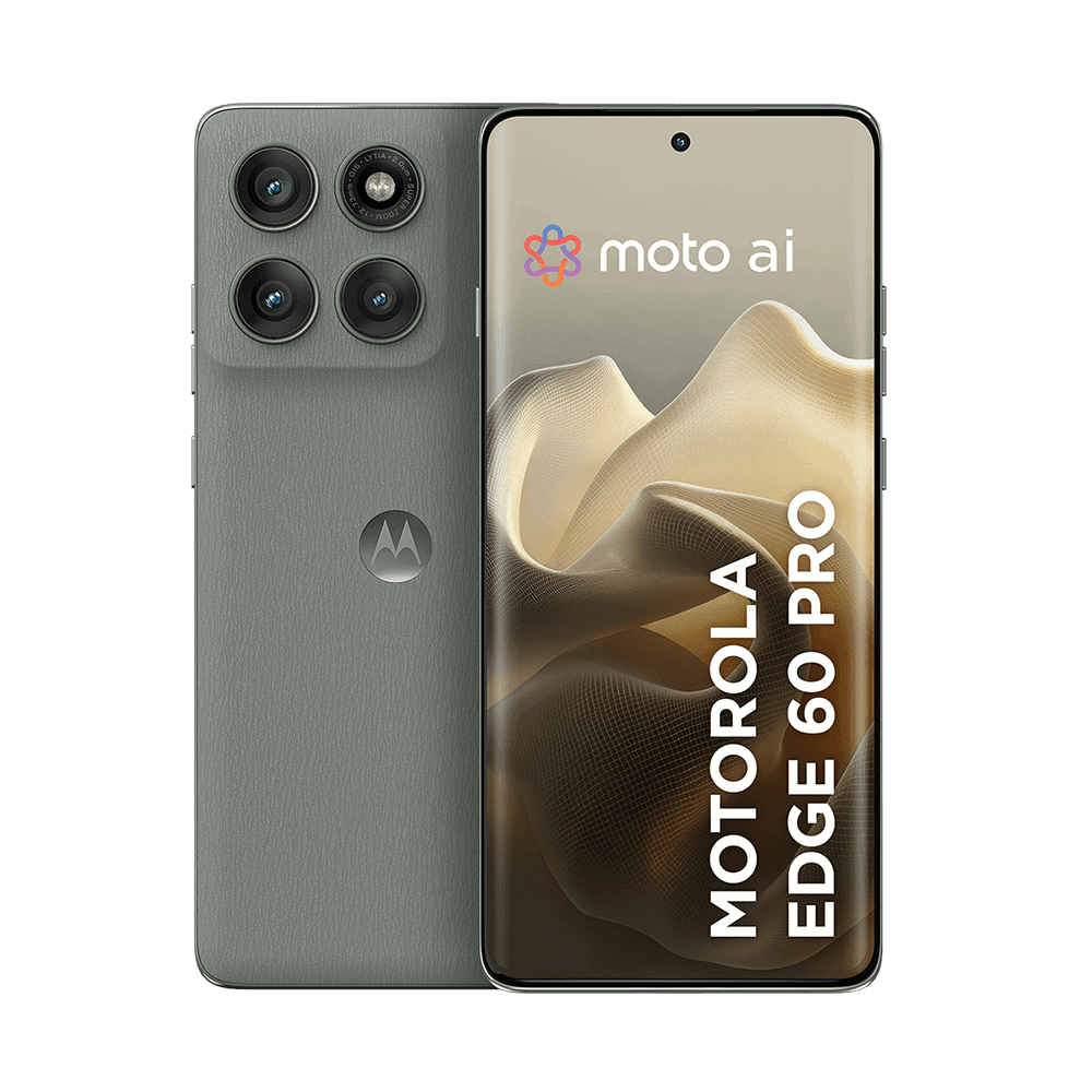 Motorola edge 60 pro na cor cinza