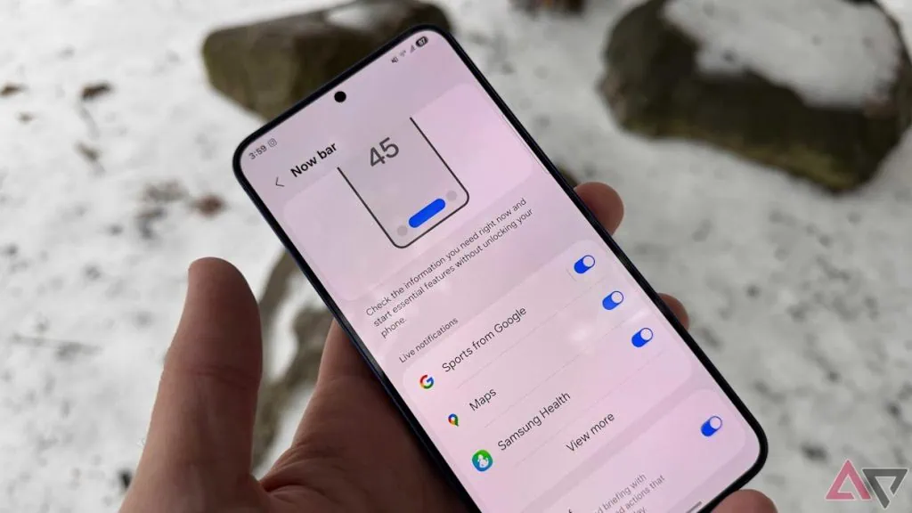 Saiba se seu smartphone galaxy receberá a one ui 8 com android 16 Nova now bar da one ui 8