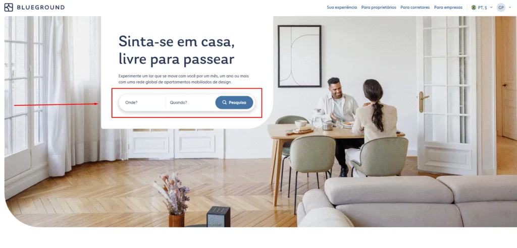 Blueground: plataforma tem rede global de apartamentos mobiliados para alugar Página inicial blueground / imagem: showmetech