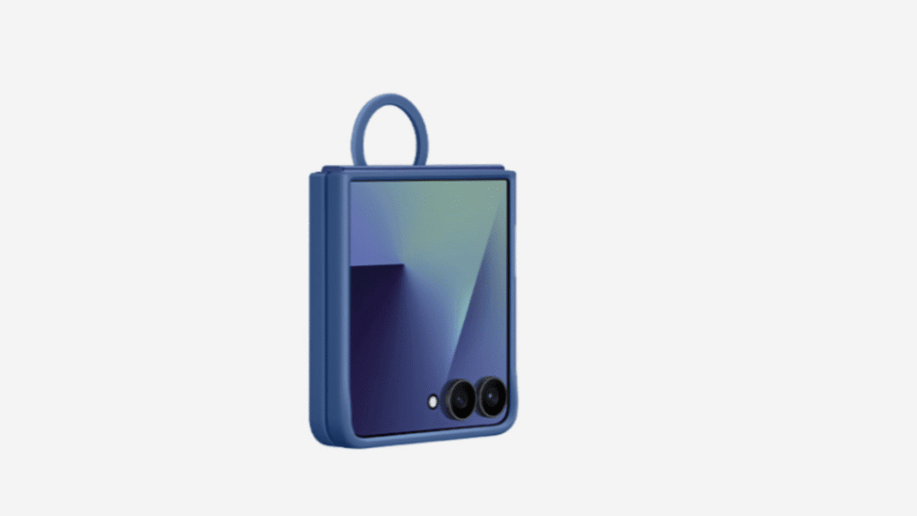 Galaxy unpacked: samsung lança galaxy z fold7, z flip7 e z flip7 fe Ring case do galaxy z flip7