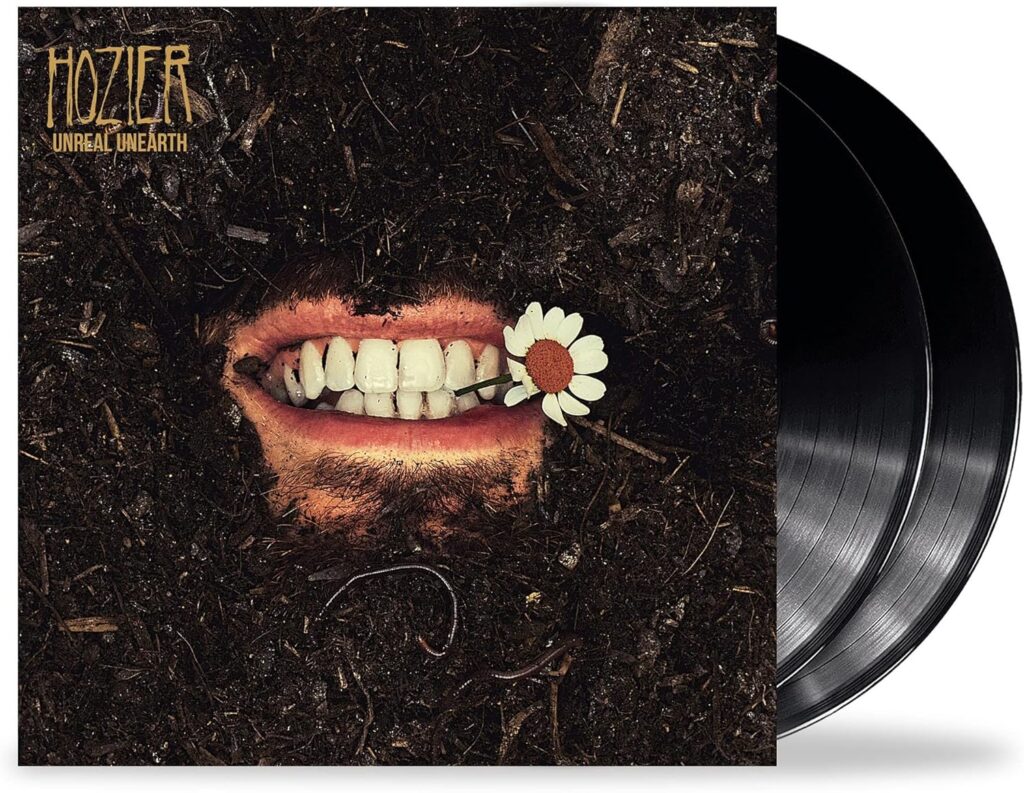 Prime day 2025: confira ofertas de cds e vinis com até 30% de desconto Capa do álbum unreal unearth do cantor hozier