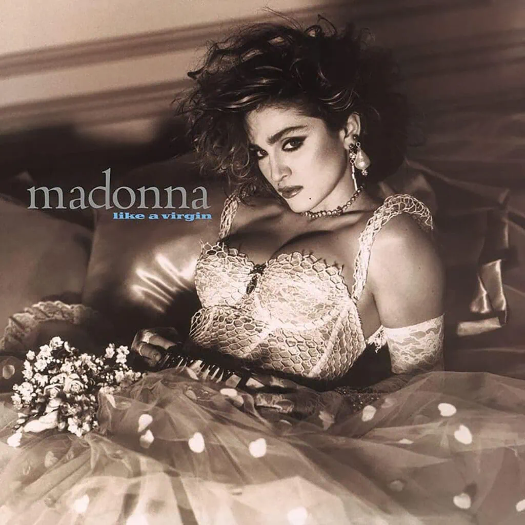 Prime day 2025: confira ofertas de cds e vinis com até 30% de desconto Capa do álbum like a virgin da cantora madonna