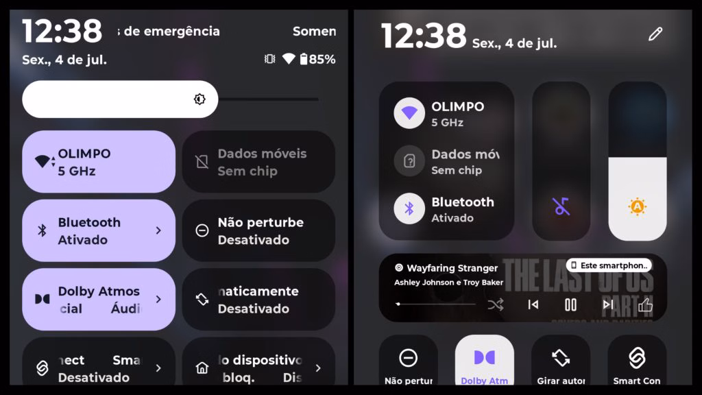Centrais de controle do motorola edge 60 pro