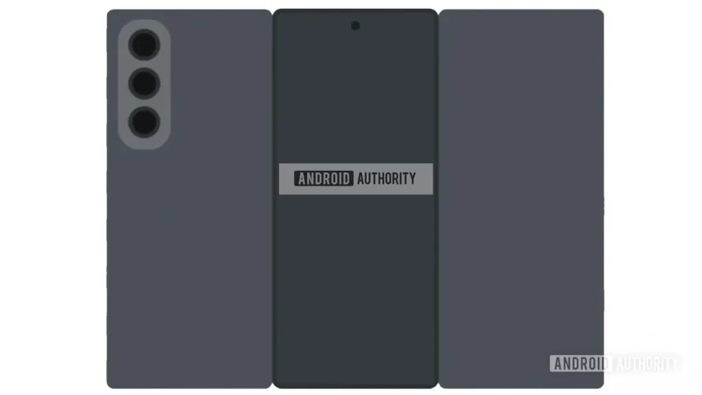 Galaxy unpacked: o que esperar do próximo evento da samsung Possível imagem do galaxy g fold da samsung