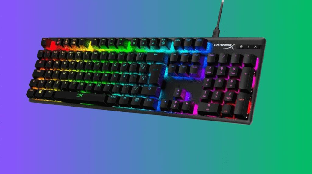 Prime Day 2025: Lihat produk game terbaik dengan diskon hingga 64% Gambar keyboard mekanik hyperx alloy origins / sumber: amazon