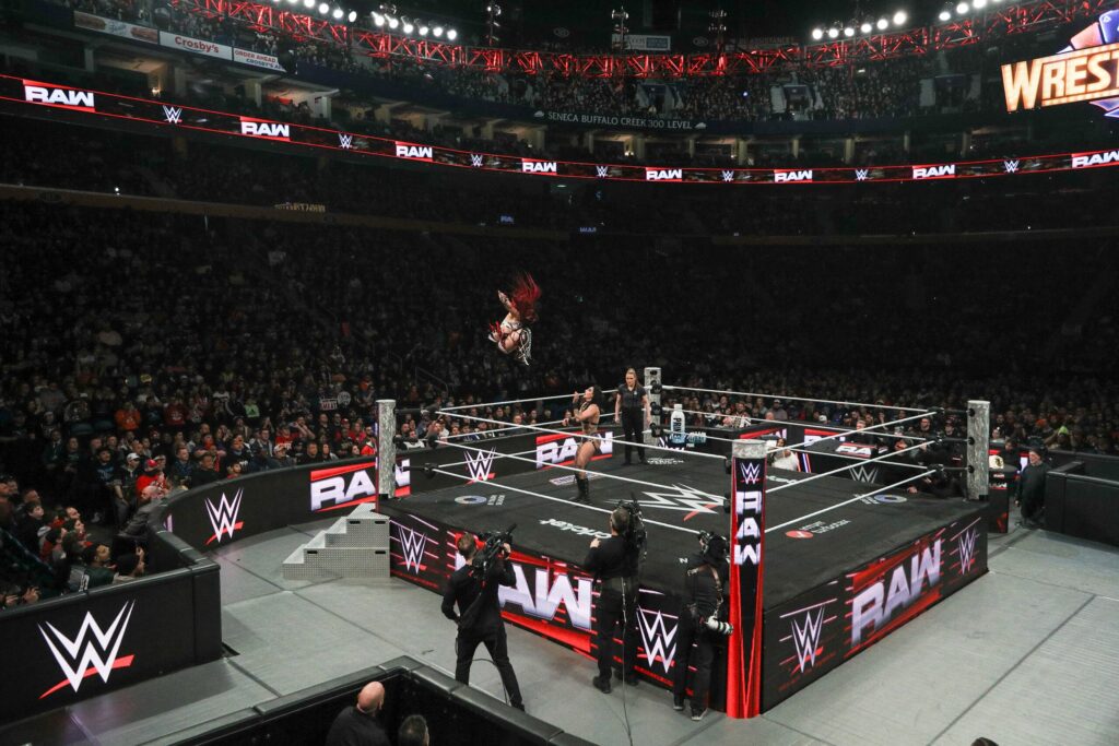 Cena de wwe summerslam / fonte: netflix