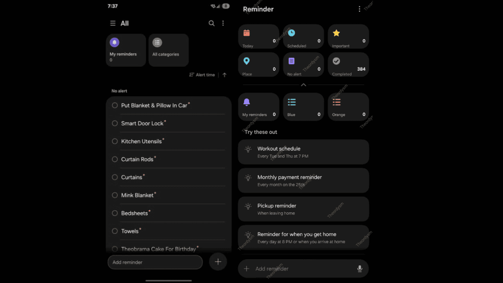 Saiba se seu smartphone galaxy receberá a one ui 8 com android 16 Novo visual do samsung reminder da one ui 8