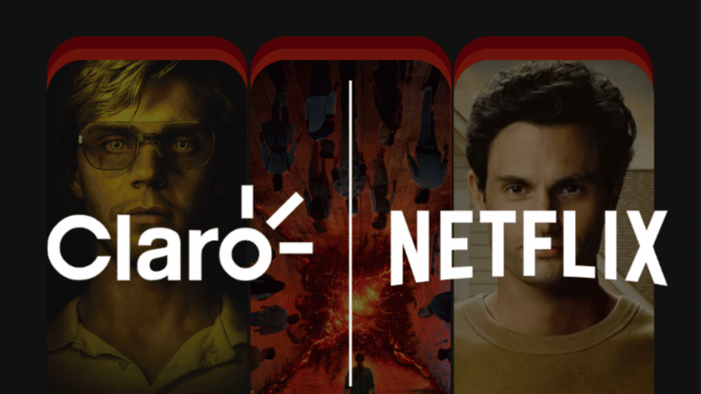 Dica: como pagar menos no streaming Logos da claro e netflix para pagar menos no streaming