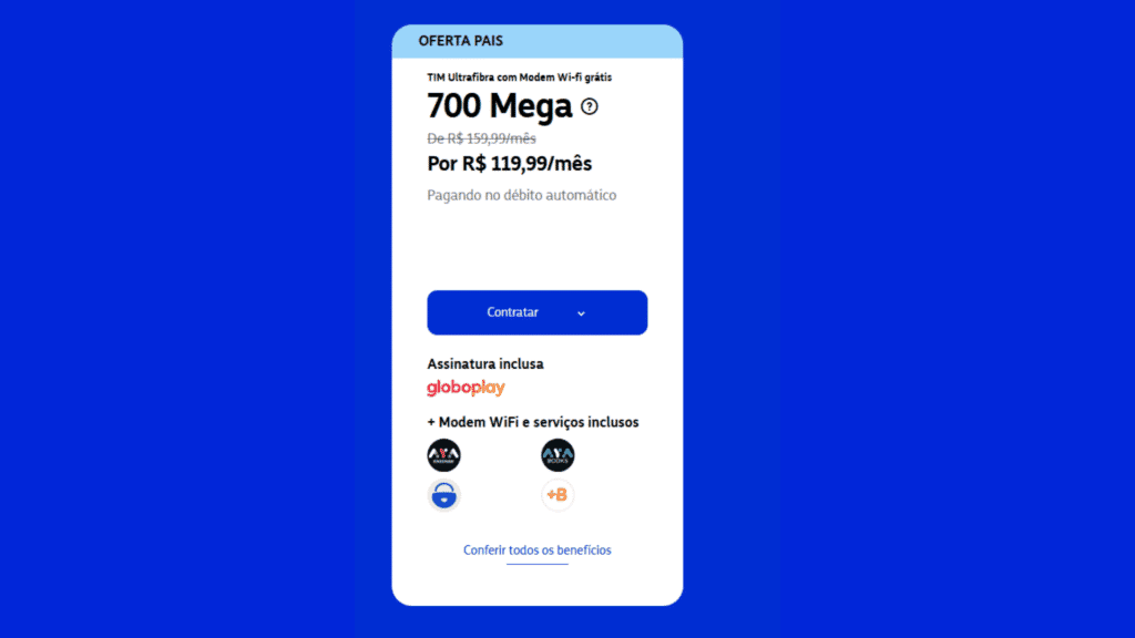 Tip: how to pay less for streaming Tim's plans to pay less on GloboPlay