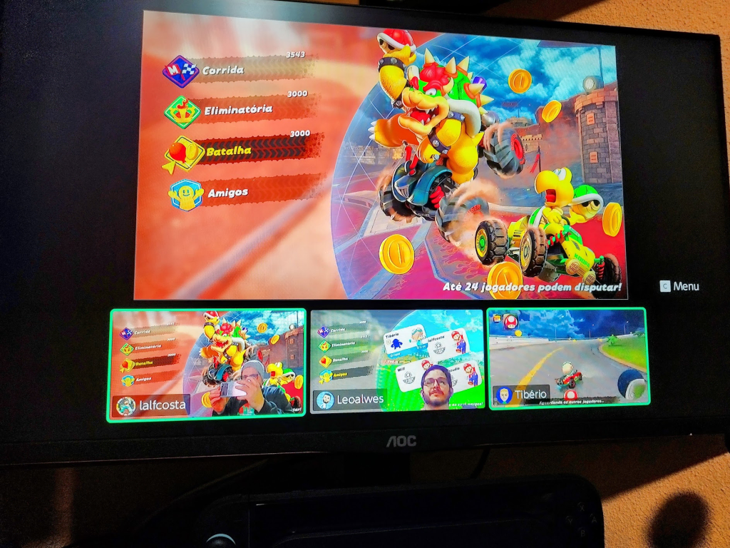 Review: controle pro e câmera do nintendo switch 2, como a nova dupla pode mudar a forma de jogar Câmera com remoção de fundo no mario kart world