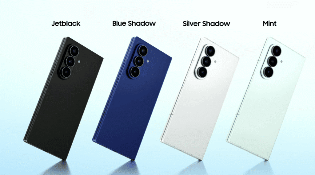 갤럭시 언팩: 삼성, 갤럭시 Z 폴드7, Z 플립7, Z 플립7 FE 출시 갤럭시 언팩에서 공개된 갤럭시 Z 폴드7 변형 모델