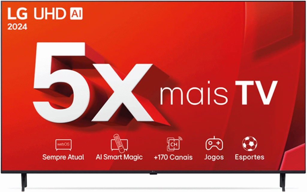 Prime Day 2025 : les meilleurs téléviseurs intelligents à prix réduit Écran rouge sur Smart TV LG Smart TV 4K 65" LG UHD 65UT9050