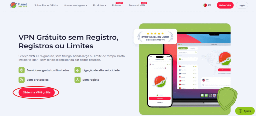Proteja sua privacidade com vpn grátis, sem cadastro ou limites, no showmetech.