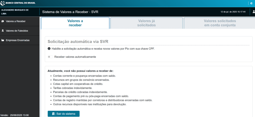 Как узнать, есть ли у вас дебиторская задолженность от бразильских банков Как узнать, есть ли у вас дебиторская задолженность от бразильских банков