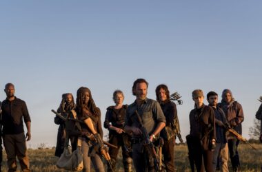 Elenco da série the walking dead (imagem: divulgação)