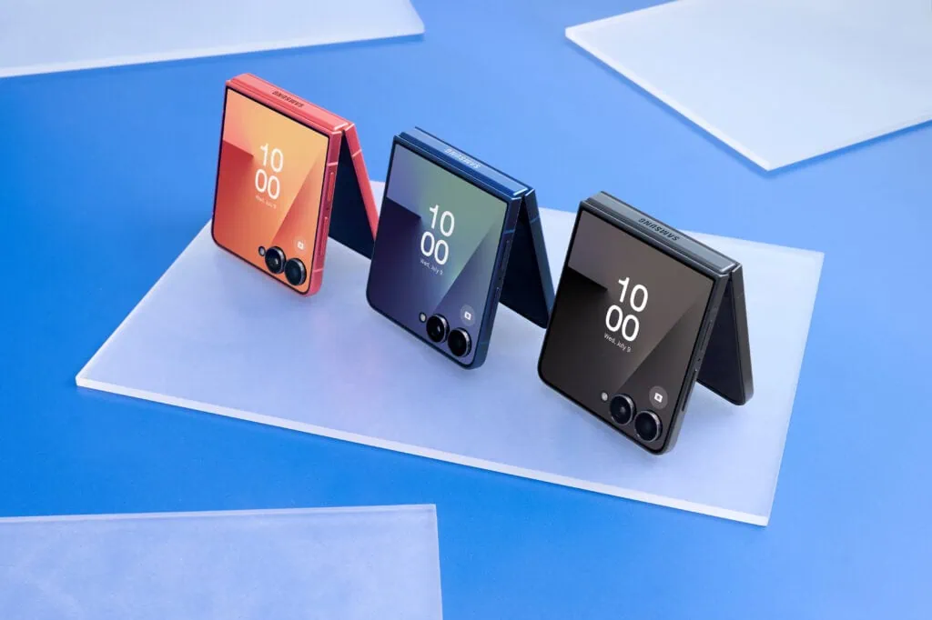 Review: galaxy z flip7 tem telas maiores, mais bateria e muita ia Cores do galaxy z flip7