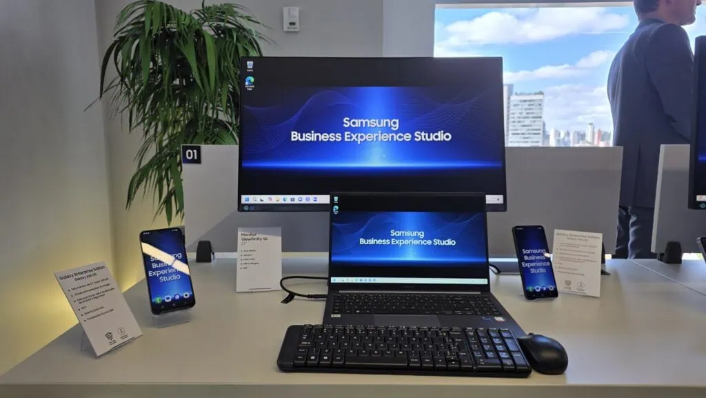 Samsung inaugura centro de experiências para empresas e negócios em são paulo Business experience studio (bes)
