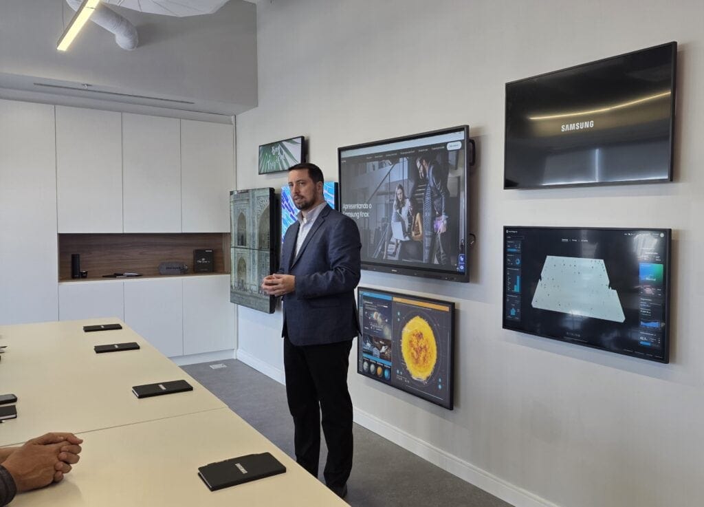 Samsung inaugura centro de experiencias para empresas y negocios en São Paulo Estudio de experiencia empresarial de Samsung (BES)
