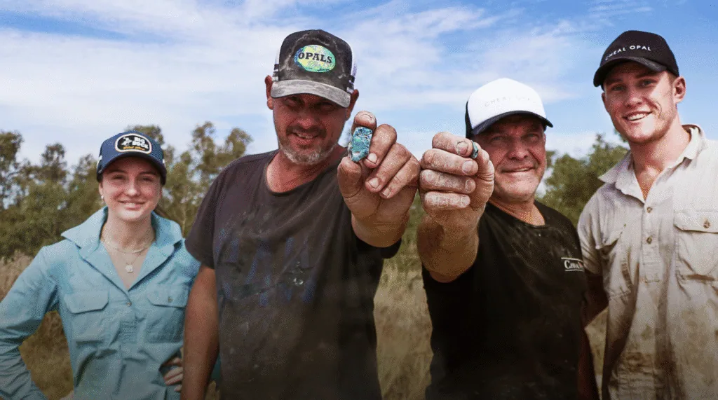 Veja os lançamentos do hbo max em agosto de 2025 Imagem promocional de caçadores de pedras preciosas: austrália / fonte: hbo max