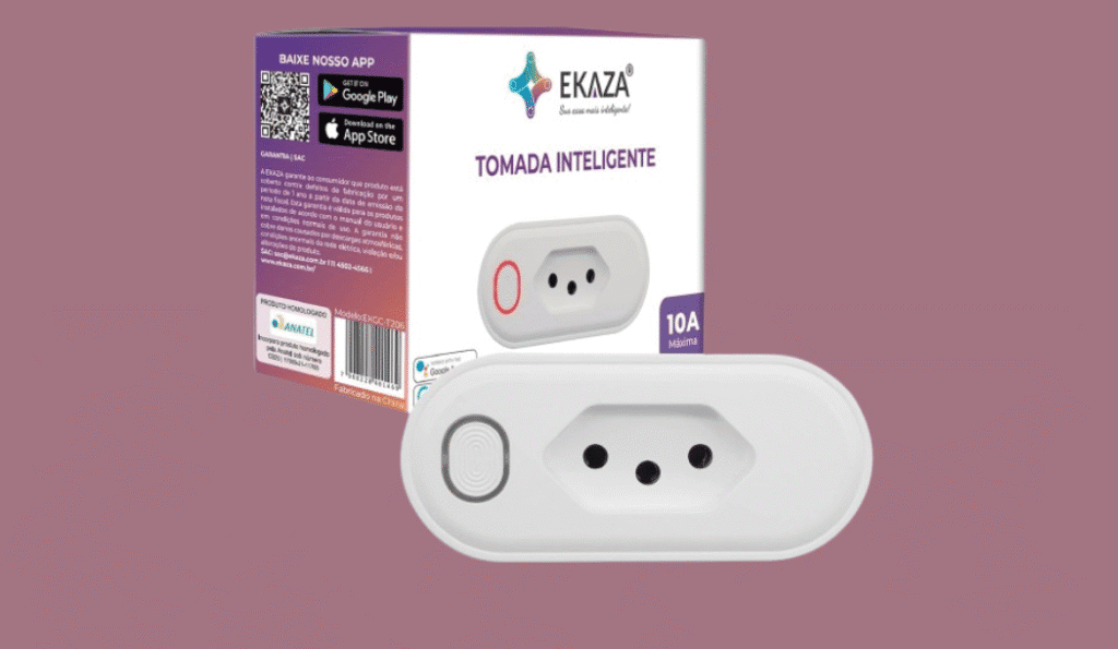 Imagem da tomada inteligente t206 ekaza / fonte: amazon