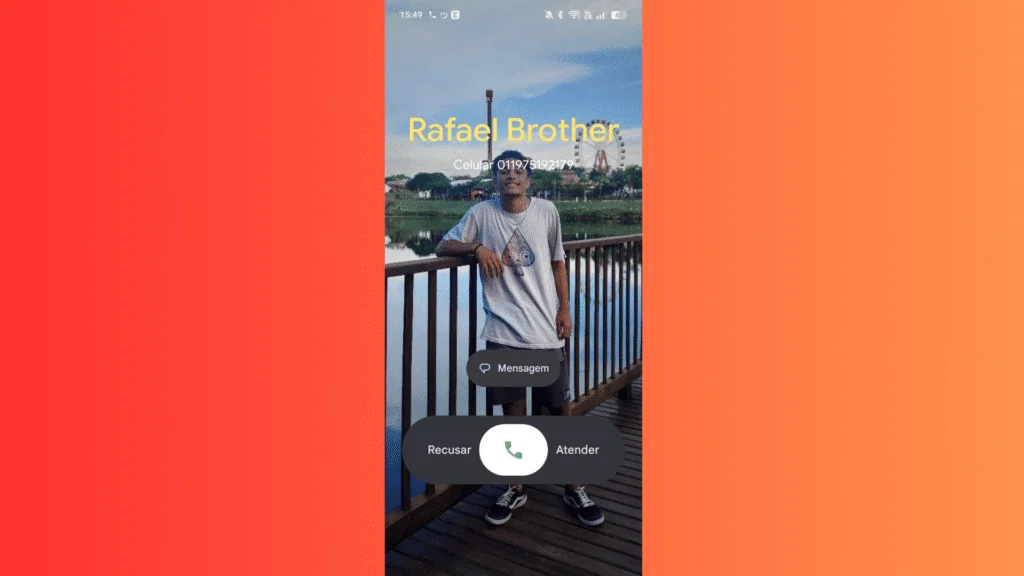 Como criar card de contato no android Card de contato no android