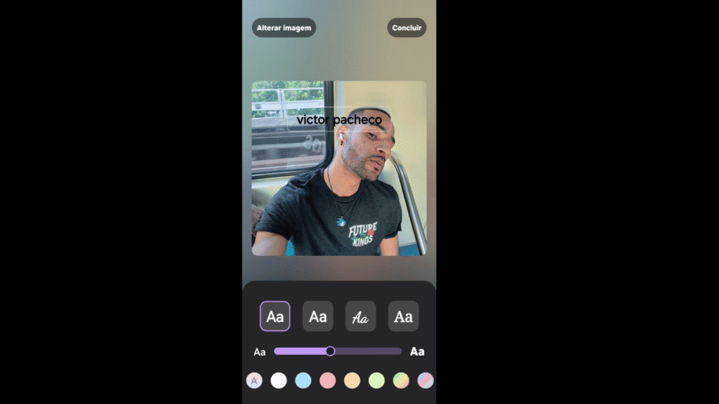 Como criar card de contato no android Seleção de foto para criar card de contato em um smartphone galaxy
