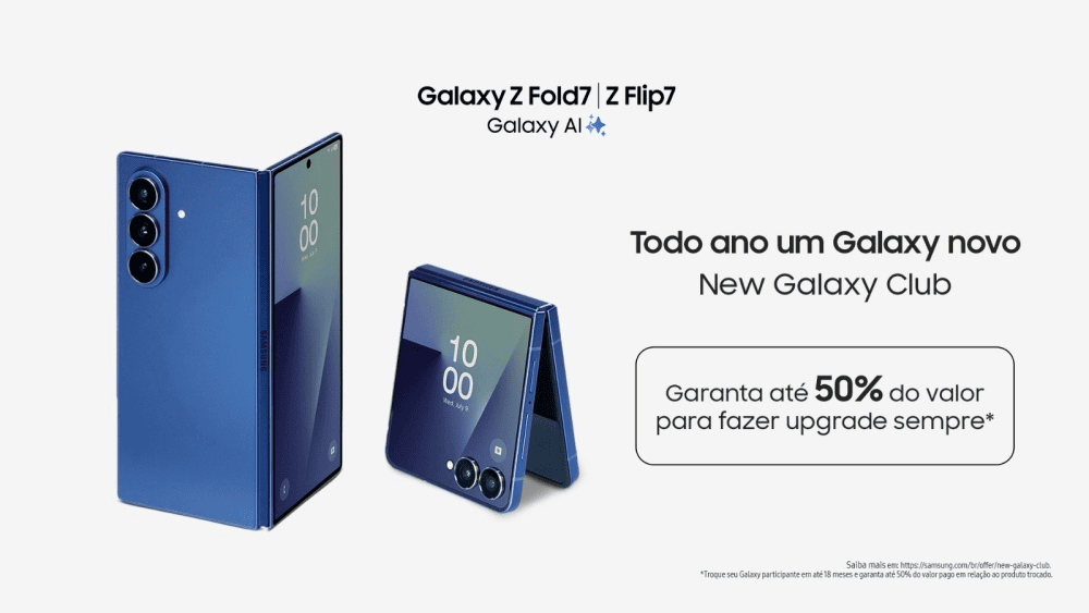 Samsung ofrece ofertas especiales en la compra de teléfonos inteligentes plegables: fold7, flip7 y flip7 fe. Programa de actualización que te permite intercambiar tu galaxia