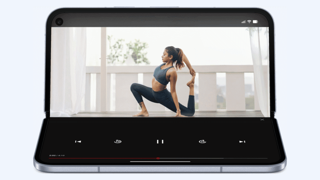 谷歌出品:Pixel 10、10 Pro、10 Pro XL、10 Pro Fold 发布! 谷歌Pixel 10 Pro Fold的纵向模式