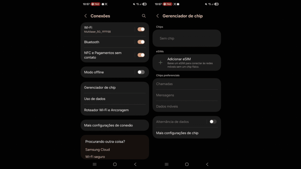 Review: galaxy z flip7 tem telas maiores, mais bateria e muita ia Dados de conectividade do galaxy z flip7