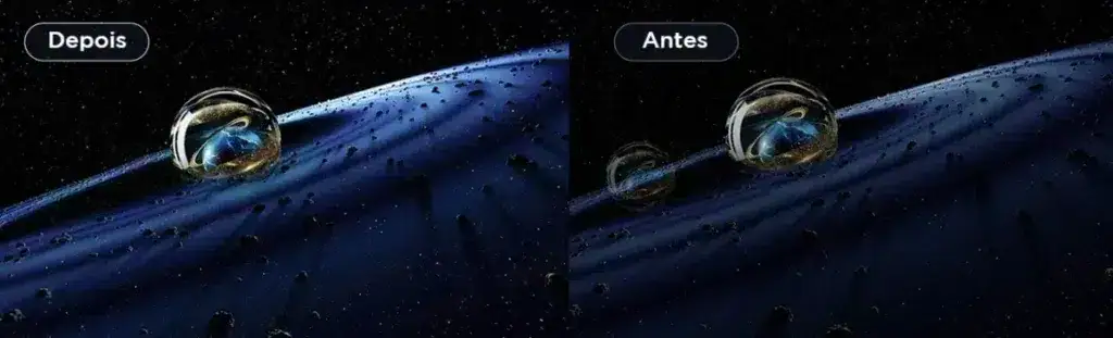 Veja as vantagens da smart tv tcl premium 4k qd-mini led c8k Resposta transitória da c8k