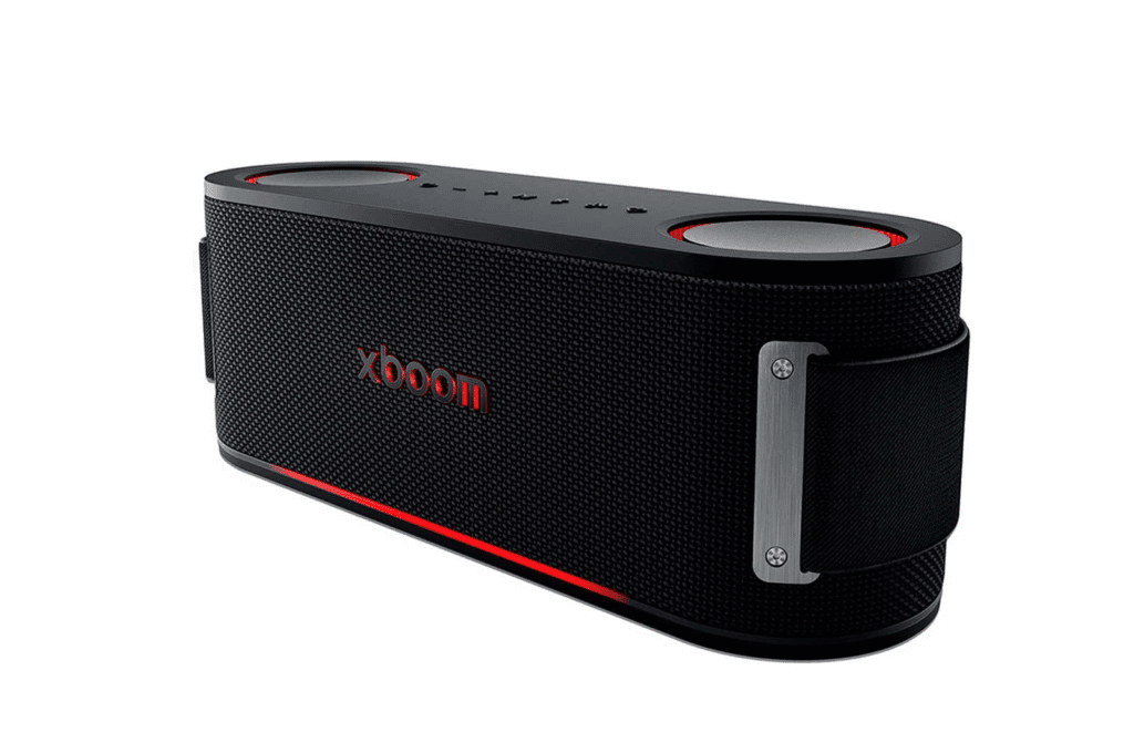 Reseña: LG Xboom Bounce mejora el sonido con IA y sorpresas Altavoz LG xboom bounce